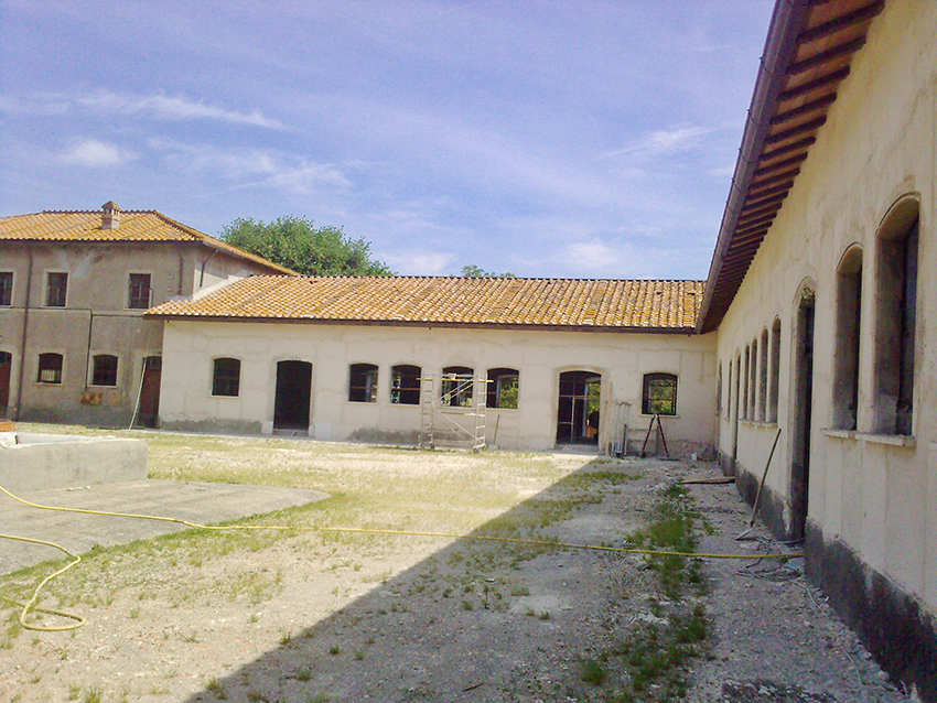 Agriturismo Borgo Pallavicini Mori, prima dei lavori